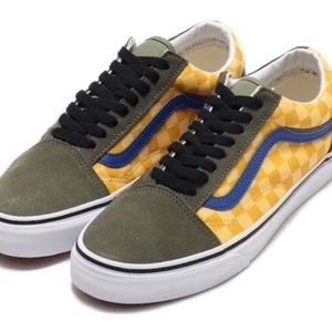 Ⓜ️VANS OLD SKOOL OTW RALLY CHECKER DEEP LICHEN GRE